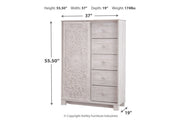 Paxberry Whitewash Dressing Chest - Gate FurnitureChest