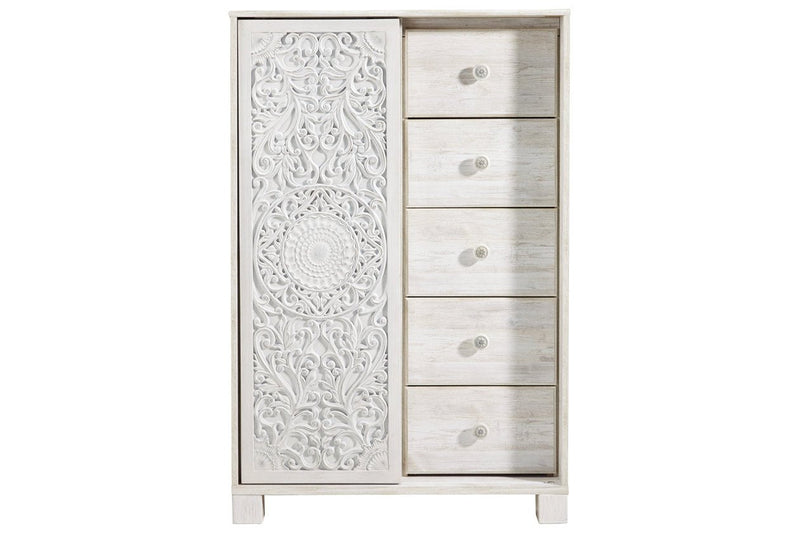 Paxberry Whitewash Dressing Chest - Gate FurnitureChest