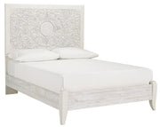 Paxberry Whitewash Full Panel Bed - Gate FurnitureFull Bed