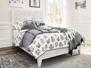 Paxberry Whitewash Full Panel Bed - Gate FurnitureFull Bed