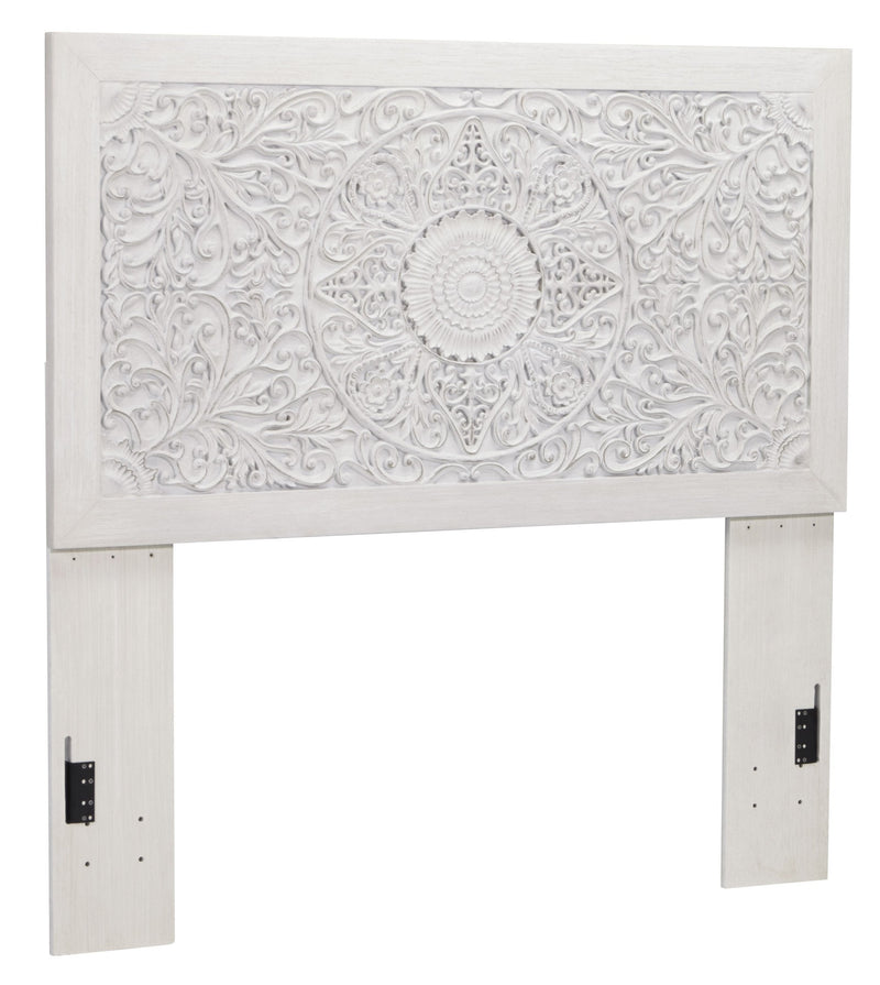 Paxberry Whitewash Full Panel Bed - Gate FurnitureFull Bed