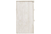 Paxberry Whitewash Nightstand - Gate FurnitureNightstand