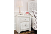 Paxberry Whitewash Nightstand - Gate FurnitureNightstand