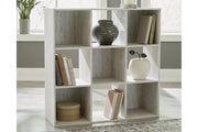 Paxberry Whitewash Nine Cube Organizer - Gate FurnitureBookcases