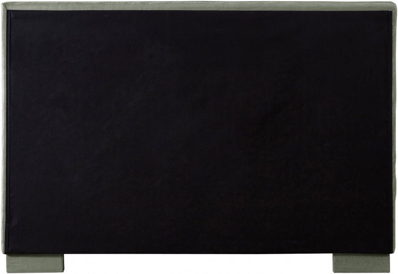 Paxton Chenille Fabric King Bed (3 Boxes) Mint - Gate FurnitureKing Bed