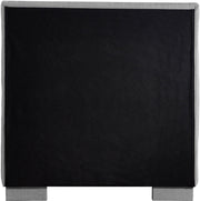 Paxton Chenille Fabric Twin Bed (3 Boxes) Grey - Gate FurnitureTwin Bed