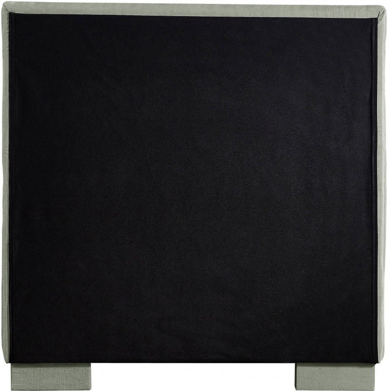 Paxton Chenille Fabric Twin Bed (3 Boxes) Mint - Gate FurnitureTwin Bed