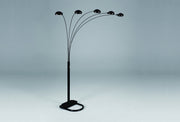 Peacock Arc Black 82" Floor Lamp - Gate FurnitureFloor Lamps