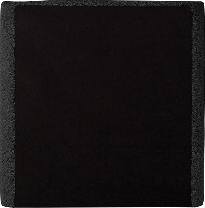 Penny Boucle Fabric Twin Bed Black - Gate FurnitureTwin Bed