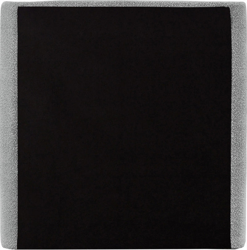 Penny Boucle Fabric Twin Bed Grey - Gate FurnitureTwin Bed