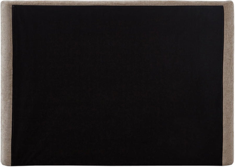 Penny Chenille Fabric Queen Bed Beige - Gate FurnitureQueen Bed