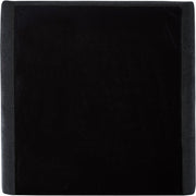 Penny Chenille Fabric Twin Bed Black - Gate FurnitureTwin Bed