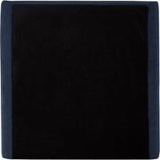 Penny Chenille Fabric Twin Bed Blue - Gate FurnitureTwin Bed