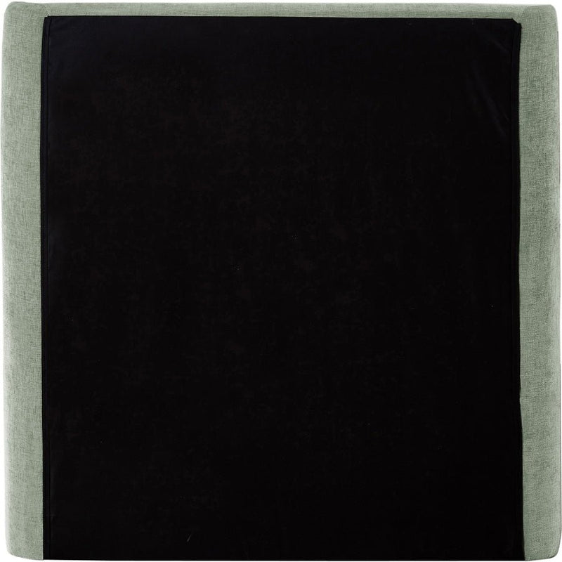 Penny Chenille Fabric Twin Bed Green - Gate FurnitureTwin Bed