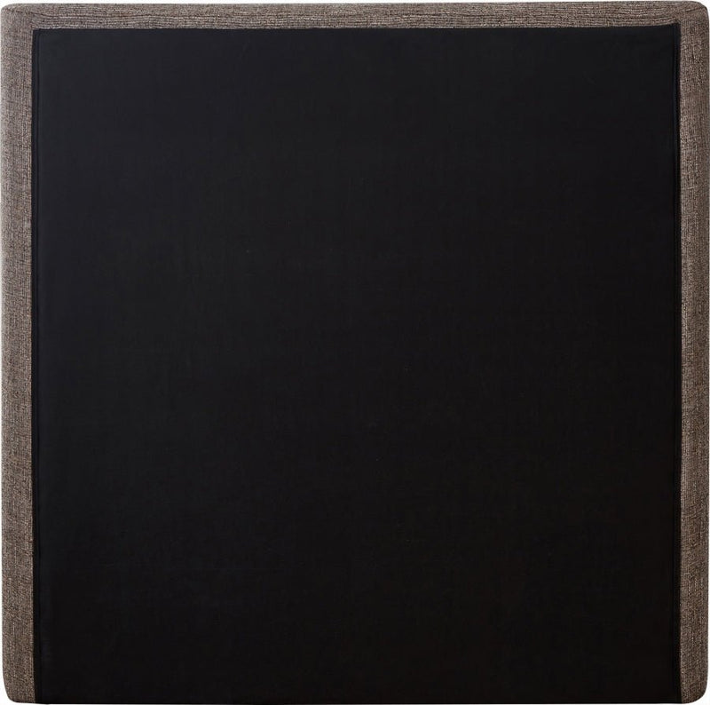 Penny Linen Textured Fabric Twin Bed Brown - Gate FurnitureTwin Bed