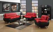 Physocarpus Red Black Sofa/Love Seat - Gate FurnitureLiving Room Set
