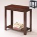 Pierce Brown Side Table - 7710-BK - Gate Furniture