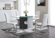 Pinellas White Dining Room Set - Gate FurnitureDining Room Set