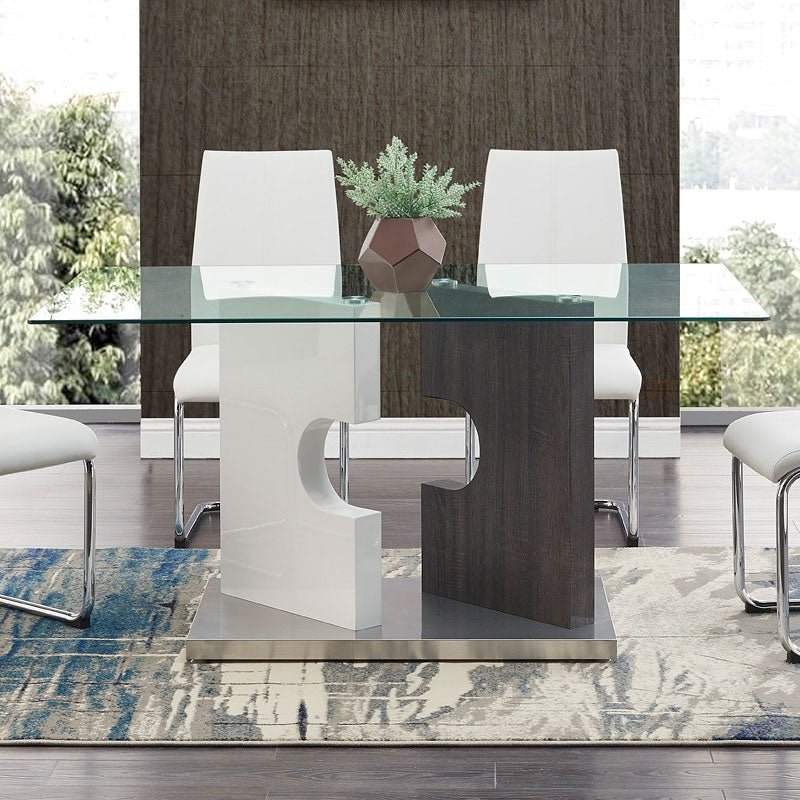 Pinellas White Dining Room Set - Gate FurnitureDining Room Set