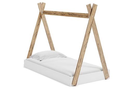 Piperton Two - tone Twin Tent Complete Bed in Box - Gate FurnitureTwin Bed