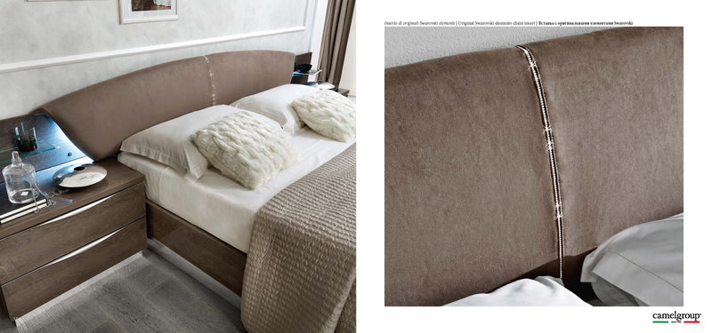 Platinum Drop Bed Silver Birch Queen - Gate FurnitureQueen Bed