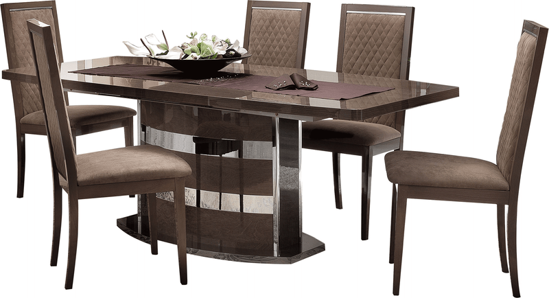 Platinum Slim Dining Set - Gate FurnitureDining Room Set