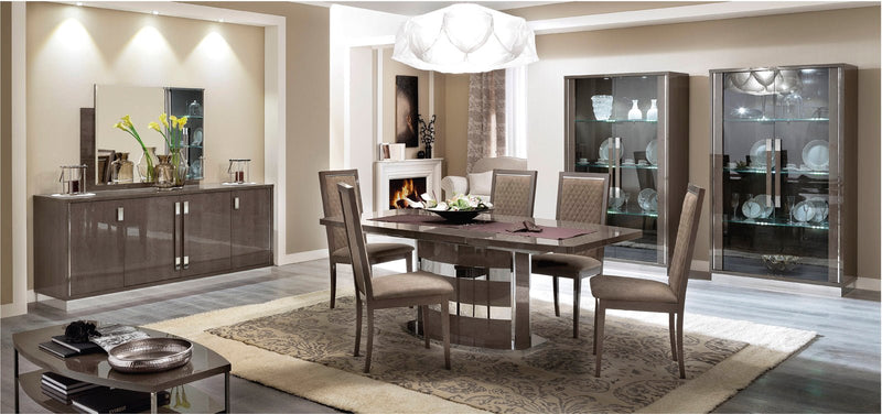 Platinum Slim Dining Set - Gate FurnitureDining Room Set