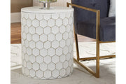 Polly White Stool - Gate FurnitureBarstool