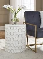 Polly White Stool - Gate FurnitureBarstool