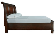 Porter Rustic Brown Footboard Storage Sleigh Platform Bedroom Set - Gate FurnitureBedroom Set