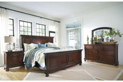 Porter Rustic Brown King Panel Bed - Gate FurnitureKing Bed
