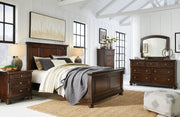 Porter Rustic Brown Panel Bedroom Set - Gate FurnitureBedroom Set