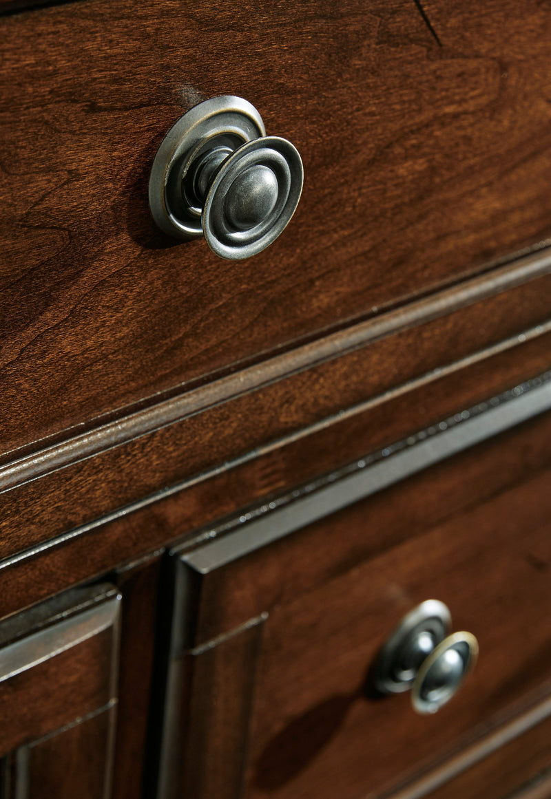 Porter Rustic Brown Panel Bedroom Set - Gate FurnitureBedroom Set