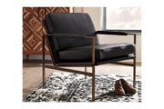 Puckman Black Accent Chair - Gate FurnitureAccent Chair