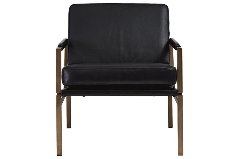 Puckman Black Accent Chair - Gate FurnitureAccent Chair