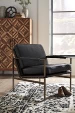 Puckman Black Accent Chair - Gate FurnitureAccent Chair