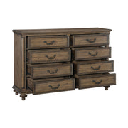 Rachelle Weathered Pecan Bedroom Set - Gate FurnitureBedroom Set