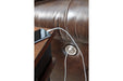 Rackingburg Mahogany Power Recliner Chair - U3330198 - Gate Furniture