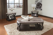 Radilyn Grayish Brown Table (Set of 3) - Gate FurnitureOccasional Table Set