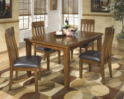 Ralene Medium Brown Dining Room Set - Gate FurnitureDining Room Set