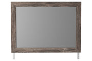 Ralinksi Gray Bedroom Mirror - Gate FurnitureMirror
