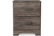 Ralinksi Gray Nightstand - Gate FurnitureNightstand