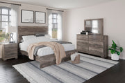 Ralinksi Gray Queen Panel Bed - Gate FurnitureQueen Bed