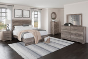 Ralinksi Gray Queen Panel Bed - Gate FurnitureQueen Bed