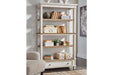 Realyn Brown/White 75" Bookcase - H743-70 - Gate Furniture
