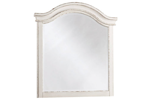 Realyn Chipped White Bedroom Mirror - B743-26 - Gate Furniture