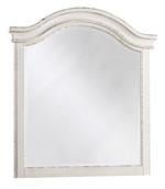 Realyn Chipped White Bedroom Mirror - Gate FurnitureMirror