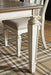 Realyn Chipped White Rectangular Dining Room Set - Gate Furniture