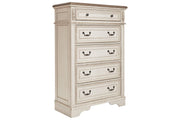 Realyn Two - tone Chest of Drawers - Gate FurnitureChest