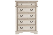 Realyn Two - tone Chest of Drawers - Gate FurnitureChest